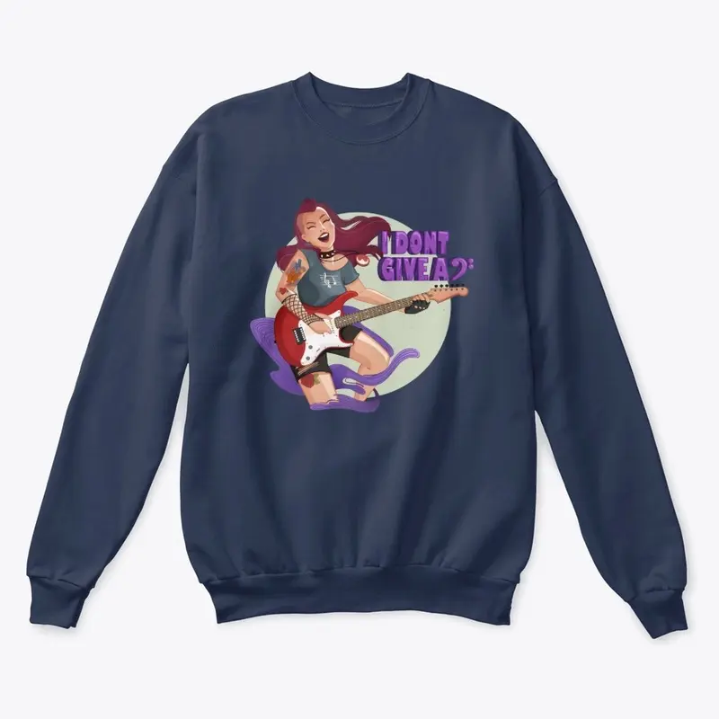 Amy on Classic Crewneck Sweatshirt